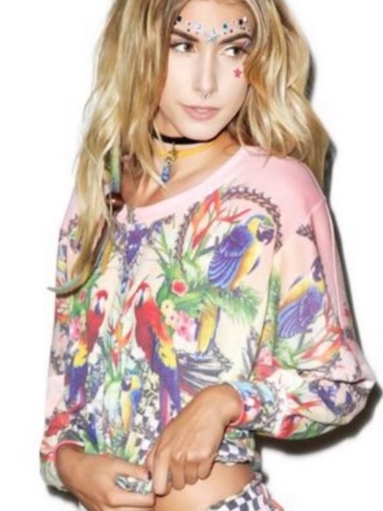 Wildfox Tops - Paradise Hotel Lightweight Sweater